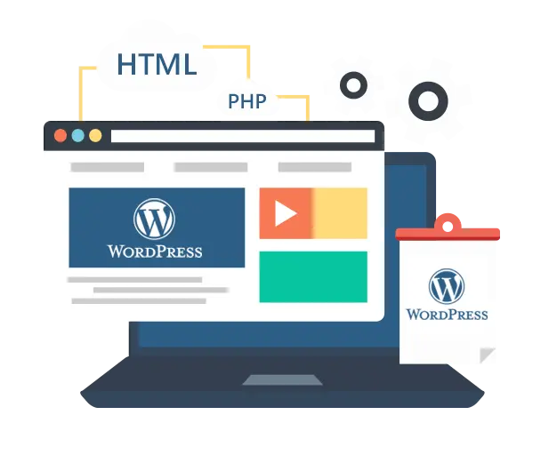 Image Desarrollo web con :WordPress: